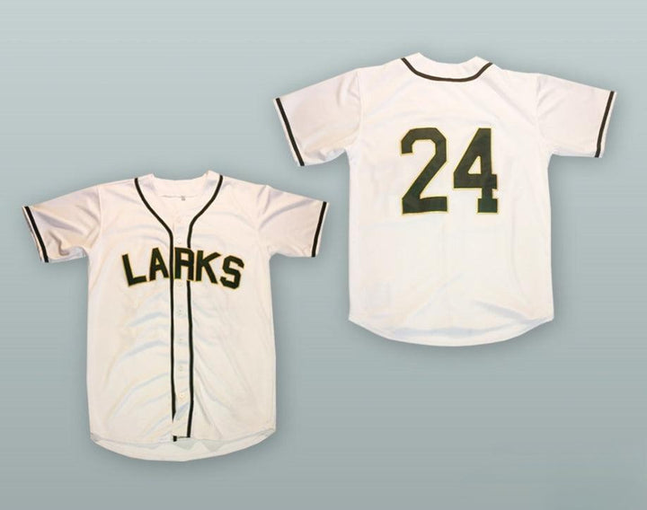 Camiseta de béisbol LARKS NEGRO LEAGUE, personalizada con cualquier nombre y número, costuras superiores S-6XL