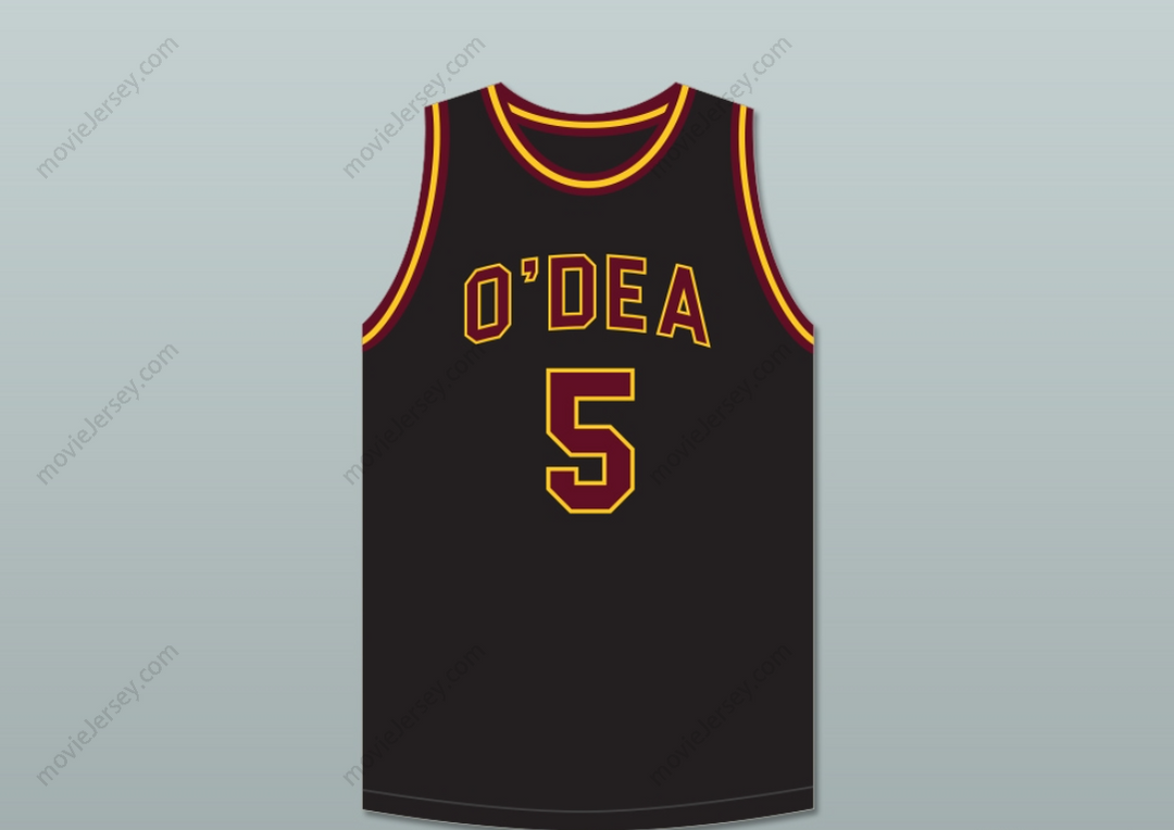 Custom Any Name Number Paolo Banchero 5 O'Dea High School Fighting Irish Black Basketball Jersey 2Top Stitched S-6XL