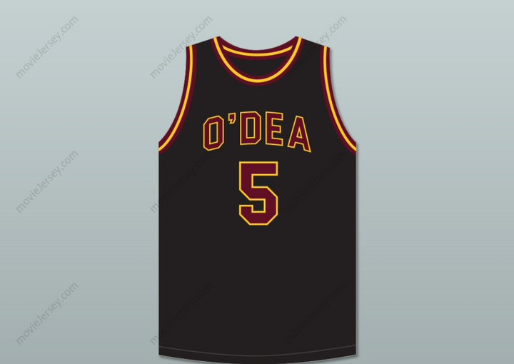 Custom Any Name Number Paolo Banchero 5 O'Dea High School Fighting Irish Black Basketball Jersey 2Top Stitched S-6XL