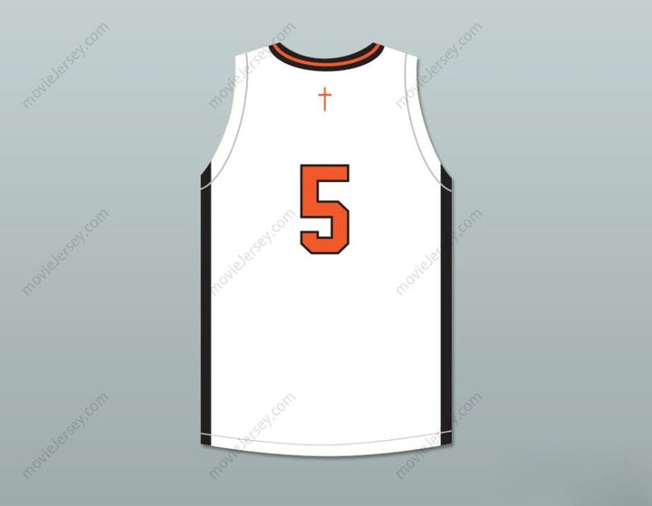 PERSONALIZA CUALQUIER Nombre Número CHUBBS HENDRICKS 5 BISHOP HAYES TIGERS CAMISETA DE BALONCESTO DE CASA THE WAY BACK Parte Superior Cosida S-6XL