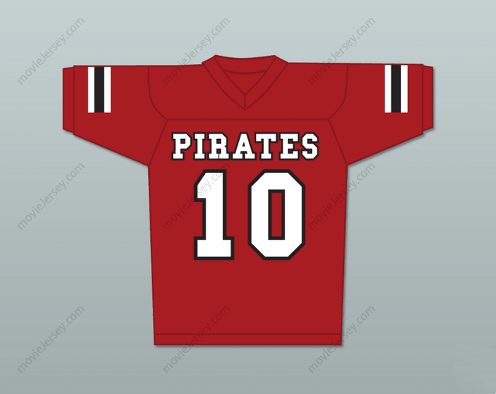 CUSTOM ANY NUMBER J.J. WATT 10 PEWAUKEE PIRATES HIGH SCHOOL FOOTBALL JERSEY