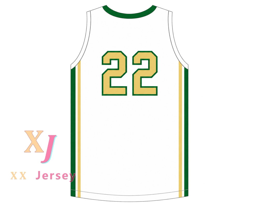 Custom Malaki Branham 22 St. Vincent-St. Mary Fighting Irish White Basketball Jersey