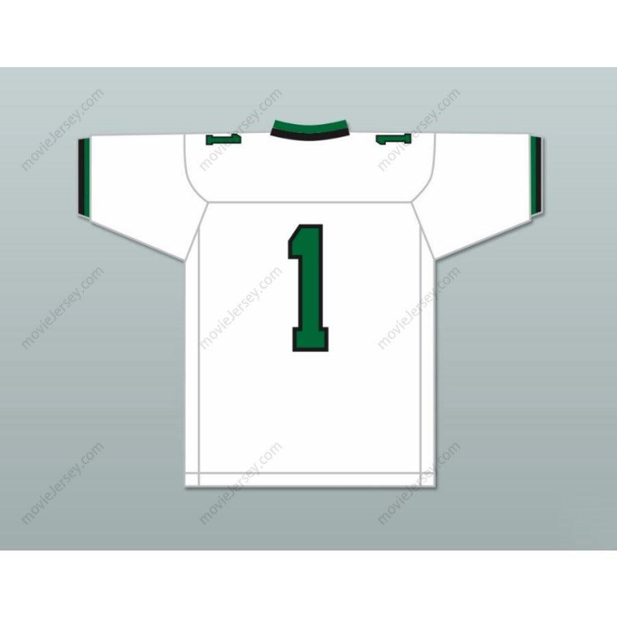 PERSONALIZA CUALQUIER Nombre Número JEREMY RUCKERT 1 LINDENHURST SENIOR HIGH SCHOOL BULLDOGS Camiseta de Fútbol Americana Cosida S-6XL
