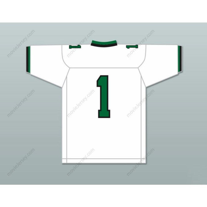 PERSONALIZA CUALQUIER Nombre Número JEREMY RUCKERT 1 LINDENHURST SENIOR HIGH SCHOOL BULLDOGS Camiseta de Fútbol Americana Cosida S-6XL