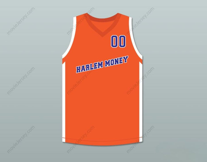 PERSONALIZA Cualquier Nombre Número NATE ROBINSON BOTAS 00 HARLEM MONEY CAMISETA DE BALONCESTO TÍO DREW Costura Superior S-6XL