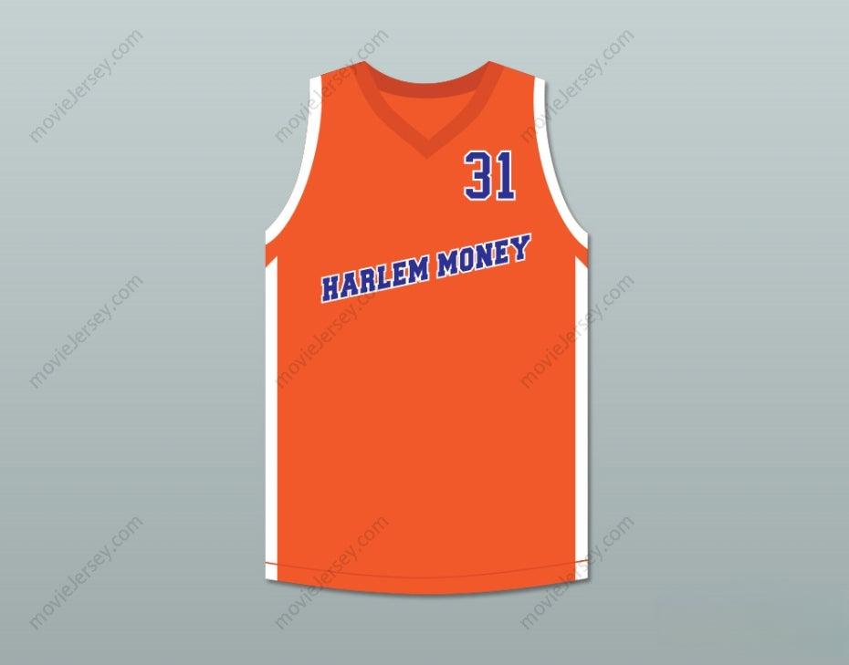 CUSTOM ANY Name Number LIGHTS 31 HARLEM MONEY BASKETBALL JERSEY UNCLE DREW Top Stitched S-6XL