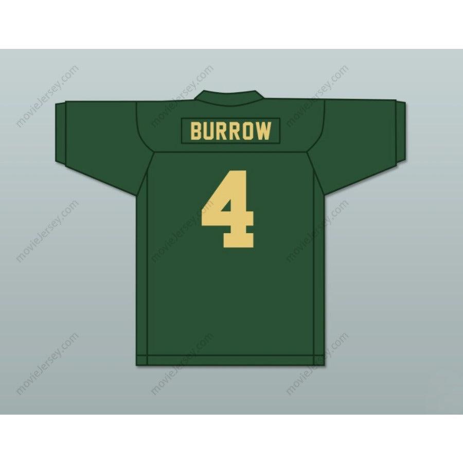 PERSONALIZA Cualquier Nombre Número JOE BURROW 4 ATHENS MIDDLE SCHOOL BULLDOGS Verde Camiseta de Fútbol Cosida Tallas S-6XL