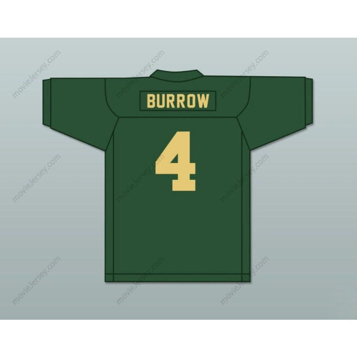 PERSONALIZA Cualquier Nombre Número JOE BURROW 4 ATHENS MIDDLE SCHOOL BULLDOGS Verde Camiseta de Fútbol Cosida Tallas S-6XL