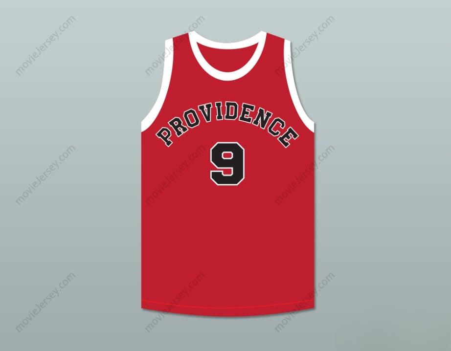 CUSTOM ANY Name Number BOB HUBBARD 9 PROVIDENCE STEAMROLLERS RED BASKETBALL JERSEY 1 Top Stitched S-6XL