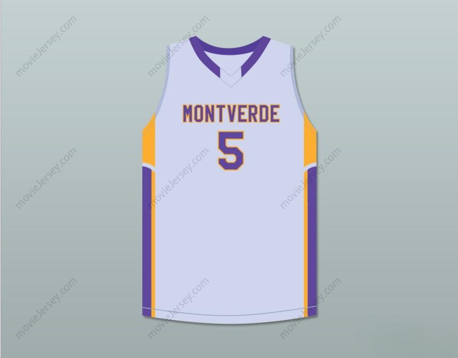 PERSONALIZA CUALQUIER Nombre Número R.J. BARRETT 5 CAMISETA DE BALONCESTO GRIS ACADEMY Bordada S-6XL