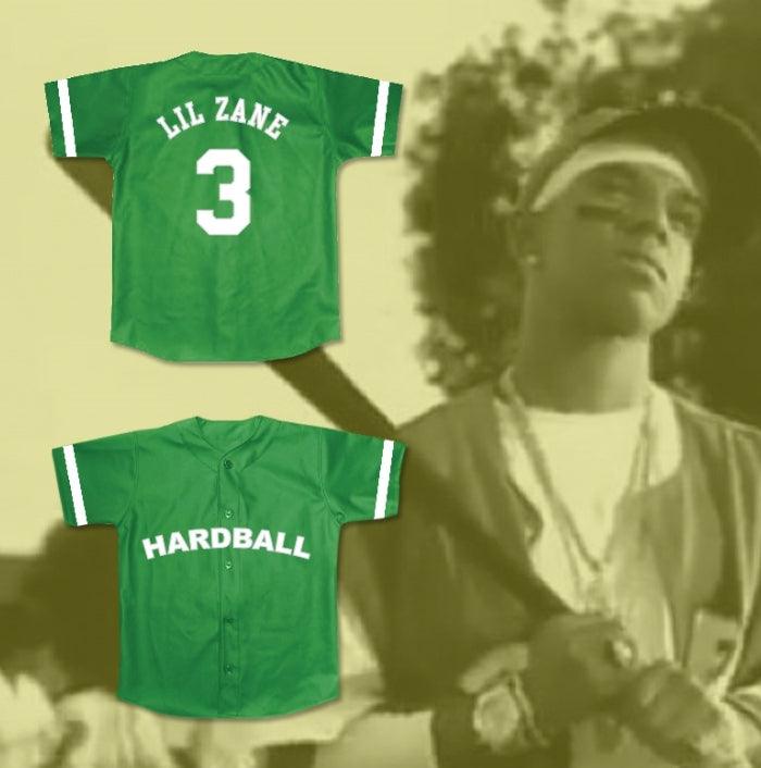 Camiseta de béisbol LIL ZANE 3 HARDBALL PERSONALIZABLE CON CUALQUIER NOMBRE Y NÚMERO, con costuras dobles, tallas S-6XL