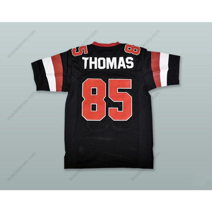 PERSONALIZA CUALQUIER Nombre Número MICHAEL THOMAS 85 WILLIAM HOWARD TAFT CHARTER HIGH SCHOOL TOREADORS Camiseta de Fútbol Negra Cosida Tallas S-6XL