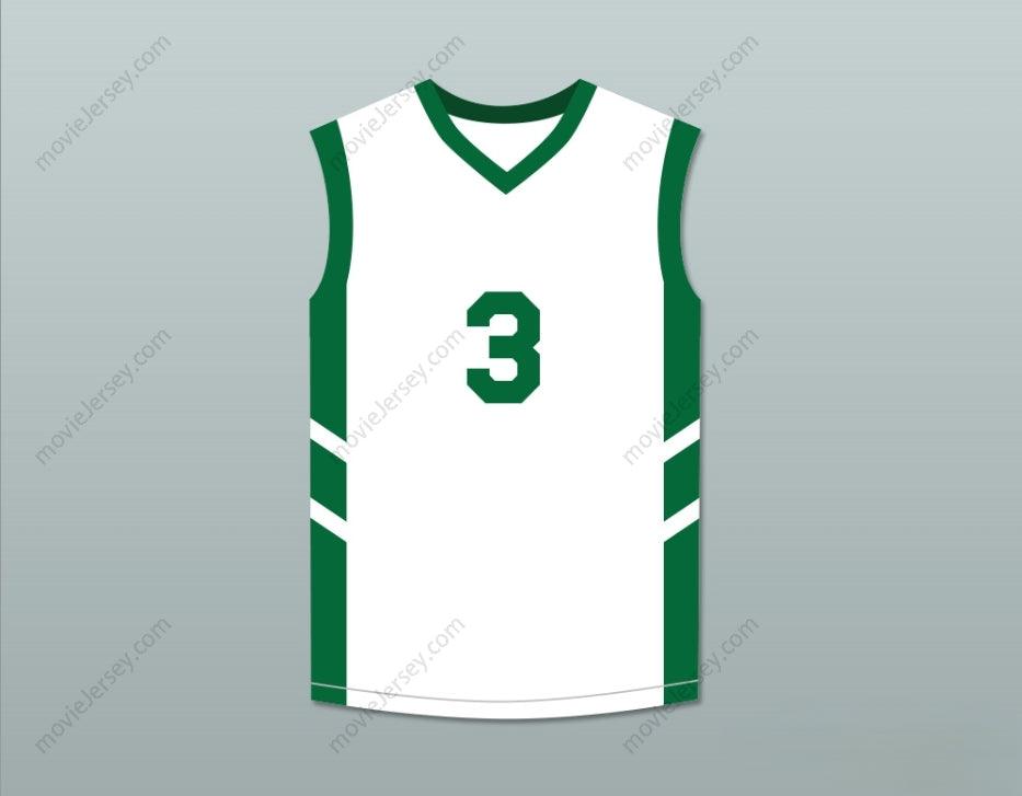PERSONALIZA Cualquier Nombre Número CLIFF ROBINSON 3 CAMISETA DE BALONCESTO BLANCA BIG BANG DE DENNIS RODMAN EN PIONYANG Cosida Tallas S-6XL