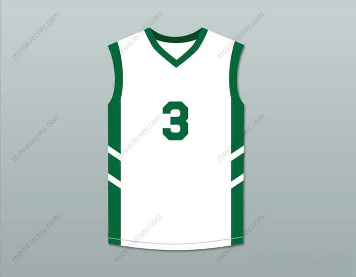 PERSONALIZA Cualquier Nombre Número CLIFF ROBINSON 3 CAMISETA DE BALONCESTO BLANCA BIG BANG DE DENNIS RODMAN EN PIONYANG Cosida Tallas S-6XL