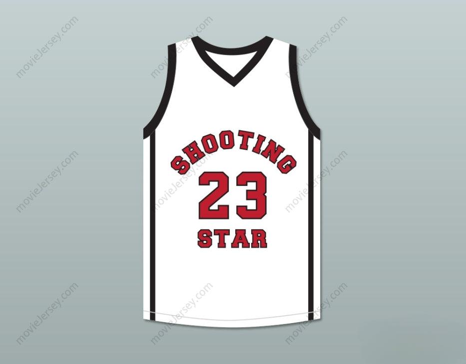 CUSTOM ANY Name Number LEBRON JAMES 23 OHIO SHOOTING STARS AAU WHITE BASKETBALL JERSEY MORE THAN A GAME Top Stitched S-6XL