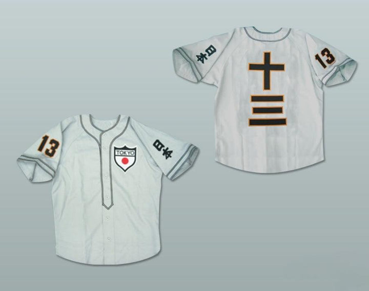 Camiseta de béisbol TOKIO 13 con número y nombre personalizados, cosida, con costuras, tallas S-6XL