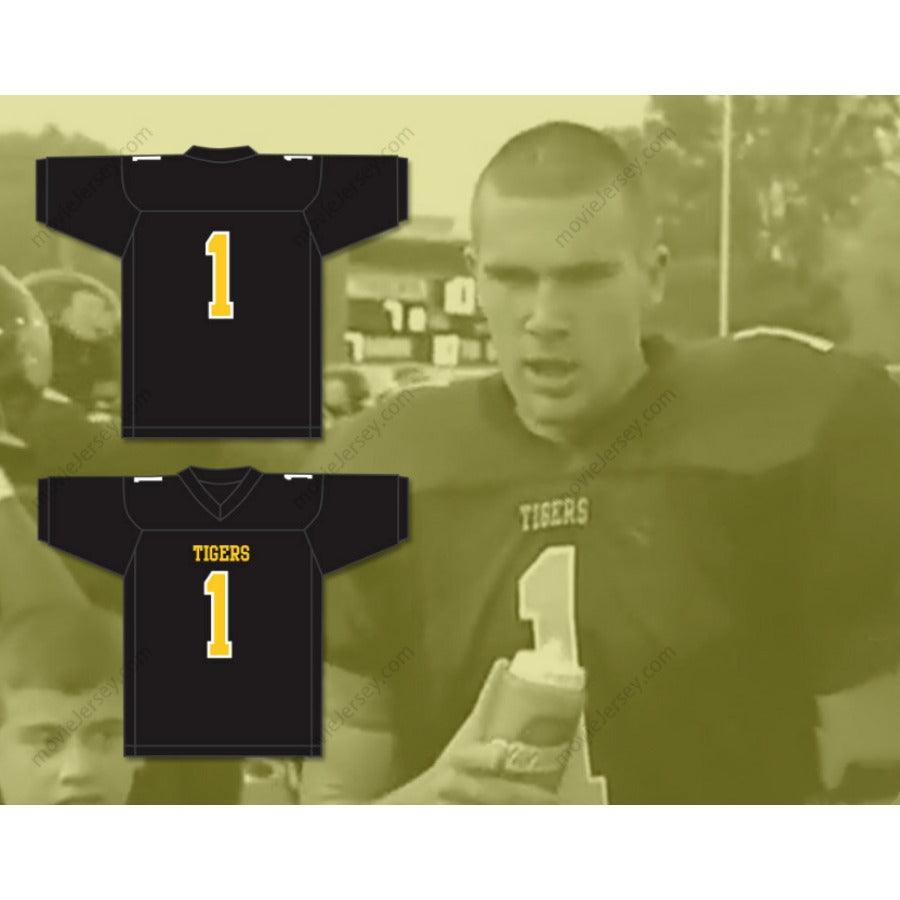 PERSONALIZA CUALQUIER Nombre Número TRAVIS KELCE 1 CAMISETA Fútbol Americano CLEVELAND HEIGHTS HIGH SCHOOL TIGERS con costuras Tallas S-6XL