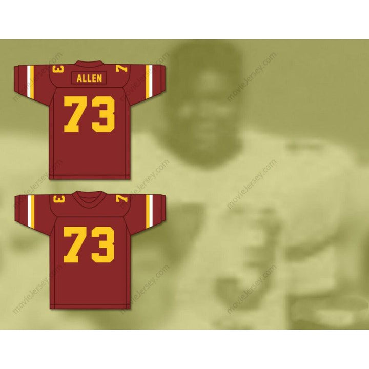 CUSTOM ANY Name Number LARRY ALLEN 73 VINTAGE HIGH SCHOOL CRUSHERS Football Jersey Top Stitched S-6XL
