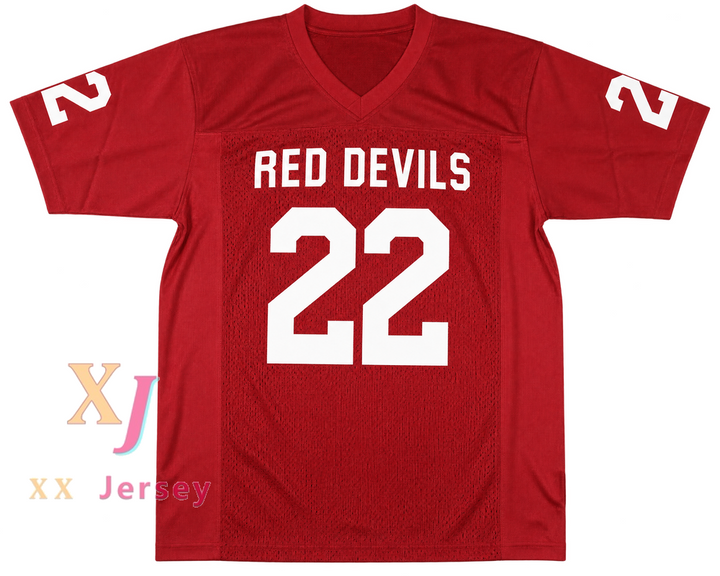 Custom Ray Lewis 22 Kathleen High School Red Devils Football Jersey