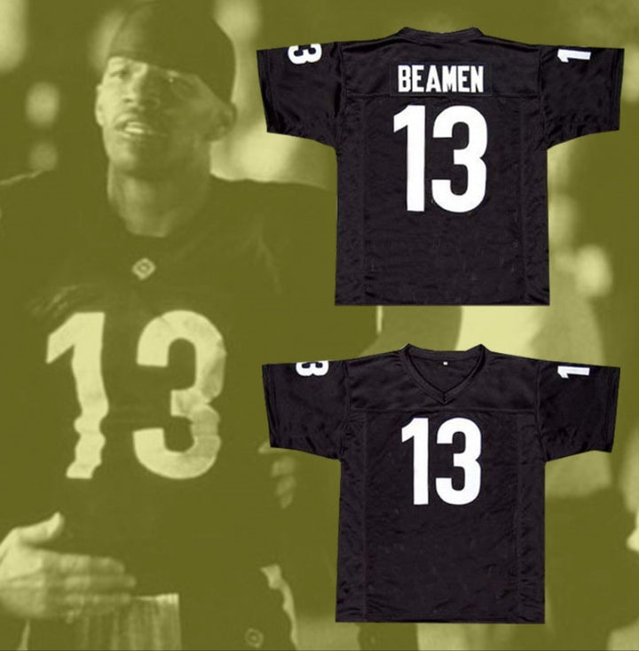 Custom Willie Beamen 13 Miami Sharks Black Football Jersey