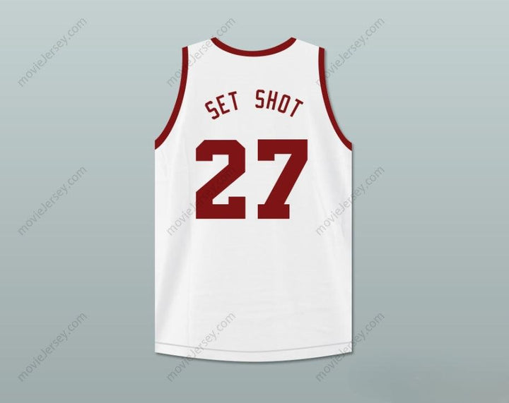 PERSONALIZA CUALQUIER Nombre Número SET SHOT 27 CAMISETA DE BALONCESTO PYTHONS EL PEZ QUE SALVÓ Costuras Reforzadas S-6XL