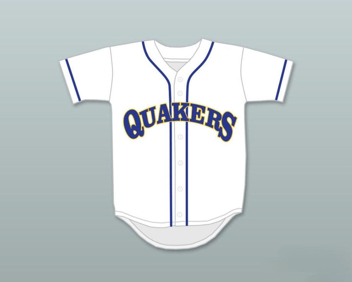 Camiseta de béisbol blanca personalizada con cualquier nombre y número, BARRY GOLDBERG 12 WILLIAM PENN ACADEMY QUAKERS, talla S-6XL, cosida