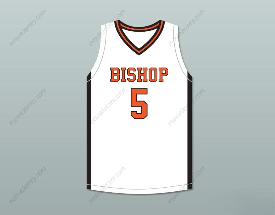 CUSTOM ANY Name Number CHUBBS HENDRICKS 5 BISHOP HAYES TIGERS WHITE BASKETBALL JERSEY THE WAY BACK Top Stitched S-6XL