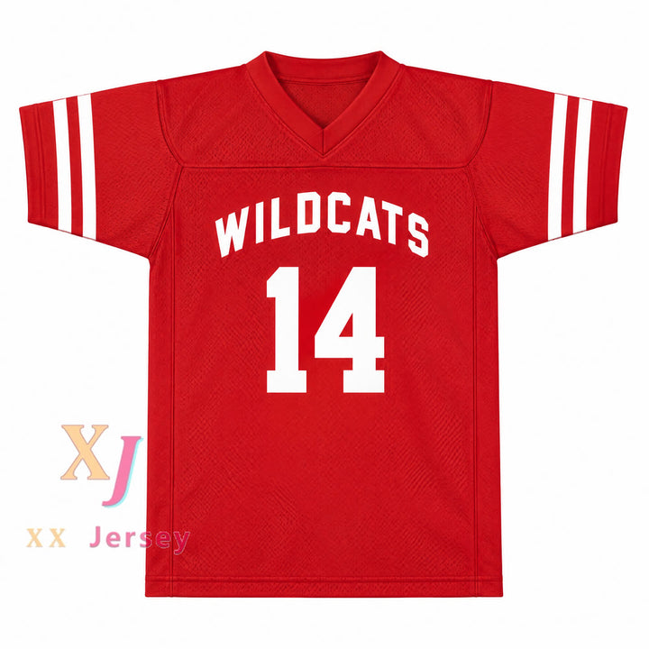 PERSONALIZAR Cualquier Nombre Número TROY BOLTON 14 EAST HIGH SCHOOL WILDCATS Camiseta de Fútbol Cosida Tallas S-6XL