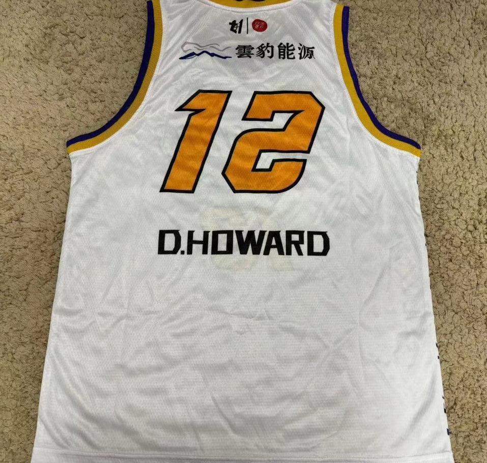Dwight Howard #12 Baloncesto Taiwan Taoyuan Jersey Bordado S-2XL