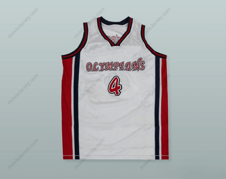 PERSONALIZA Cualquier Nombre Número RUSSELL WESTBROOK 4 LEUZINGER HIGH SCHOOL OLYMPIANS CAMISETA BALONCESTO Cosida S-6XL
