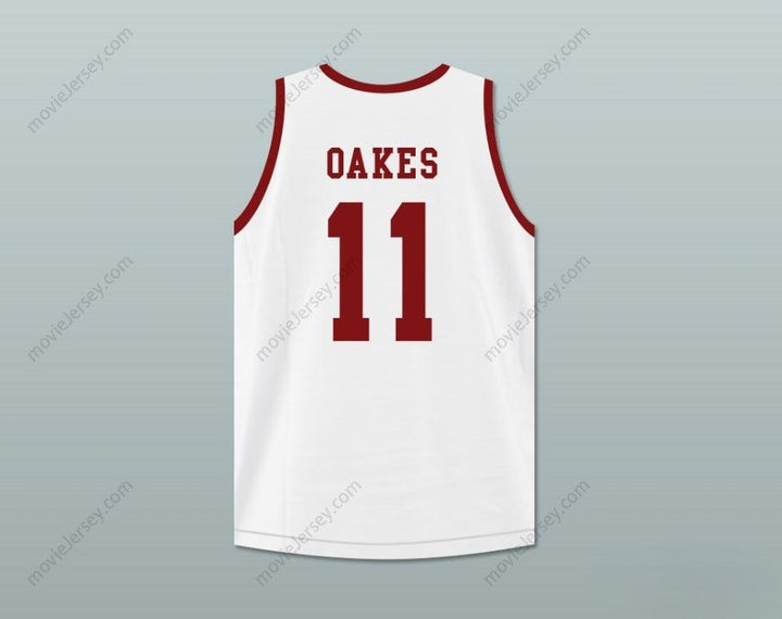 CUSTOM ANY Name Number SINBAD COACH WALTER OAKES 11 HILLMAN COLLEGE WHITE BASKETBALL JERSEY A DIFFERENT WORLD Top Stitched S-6XL