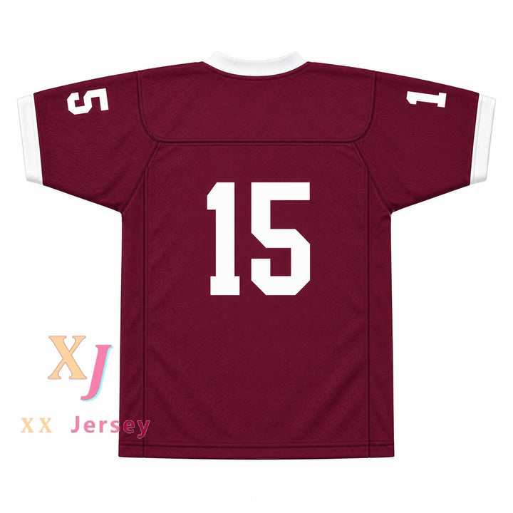PERSONALIZA Cualquier Nombre Número BLANCO JUGADOR 15 BRISTOL CENTRAL RAMS MARRÓN Camiseta de Fútbol Cosida Tallas S-6XL