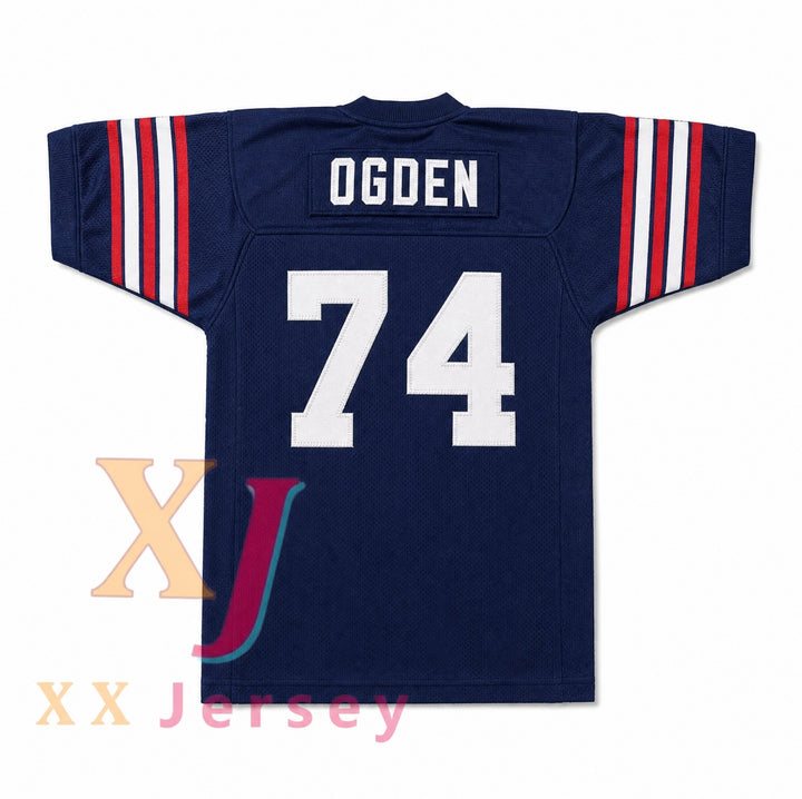 CUSTOM JONATHAN OGDEN 74 SCHOOL FOOTBALL JERSEY All Stitched S-6XL