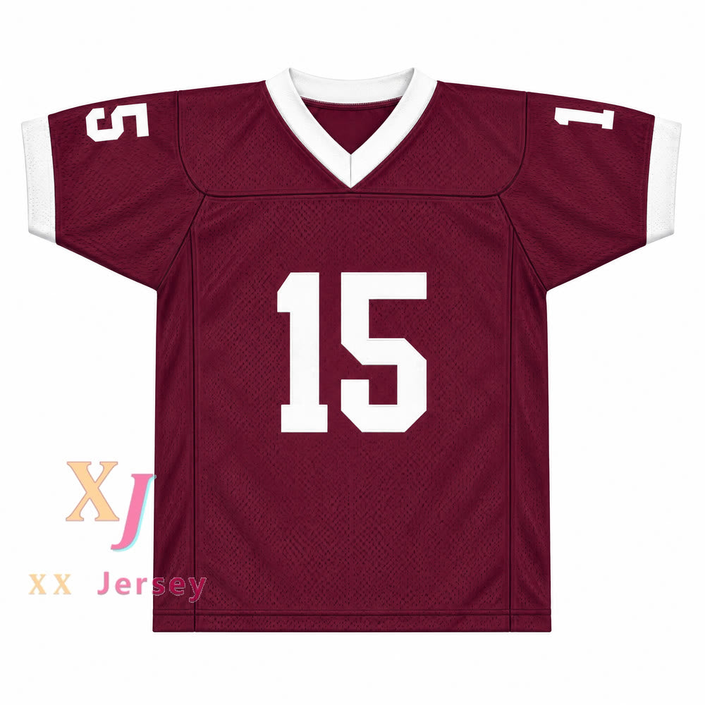 PERSONALIZA Cualquier Nombre Número BLANCO JUGADOR 15 BRISTOL CENTRAL RAMS MARRÓN Camiseta de Fútbol Cosida Tallas S-6XL