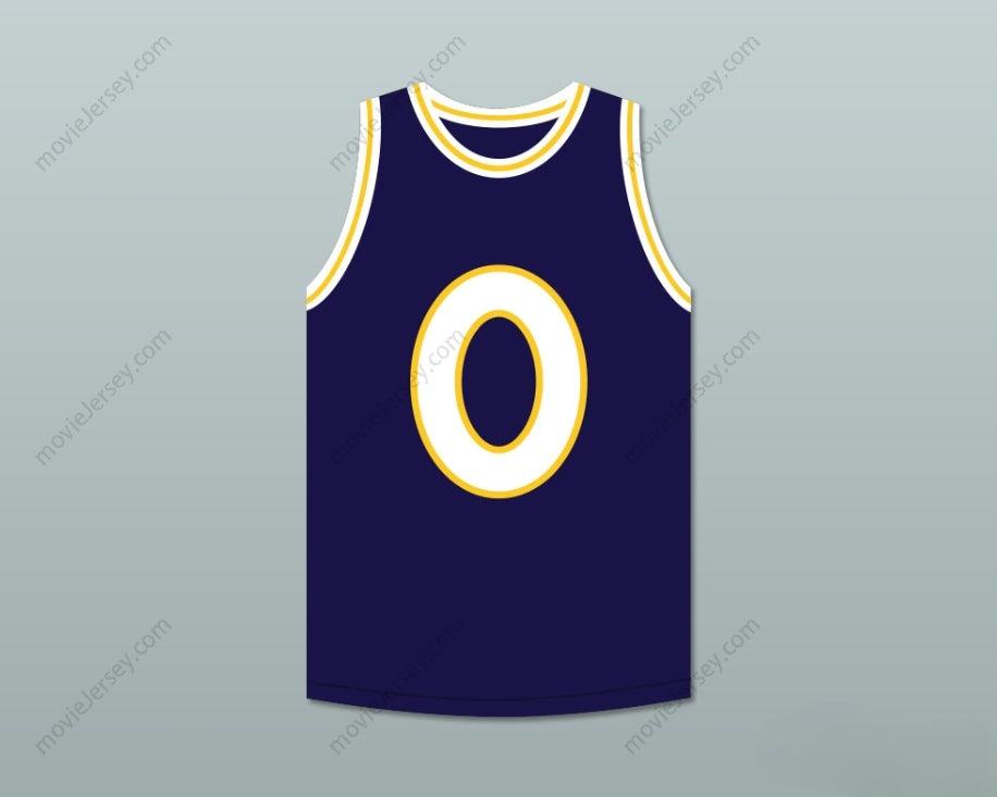 CUSTOM ANY Name Number MONSTARS 0 DARK BLUE BASKETBALL JERSEY HIT EM HIGH Top Stitched S-6XL