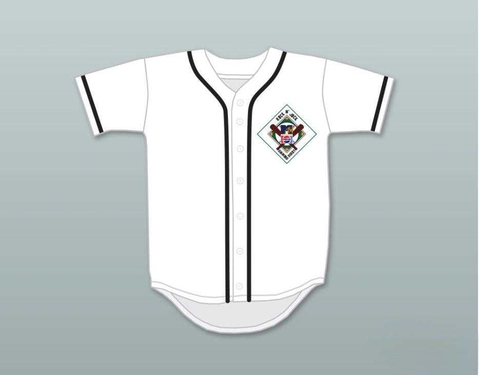 Personalizado Cualquier Nombre Número HOLLY ROBINSON 22 SALAMANDRAS CAMISETA DE BÉISBOL 1.ª ANUAL ROCK N' JOCK DIAMOND DERBY 1990 Cosido superior S-6XL