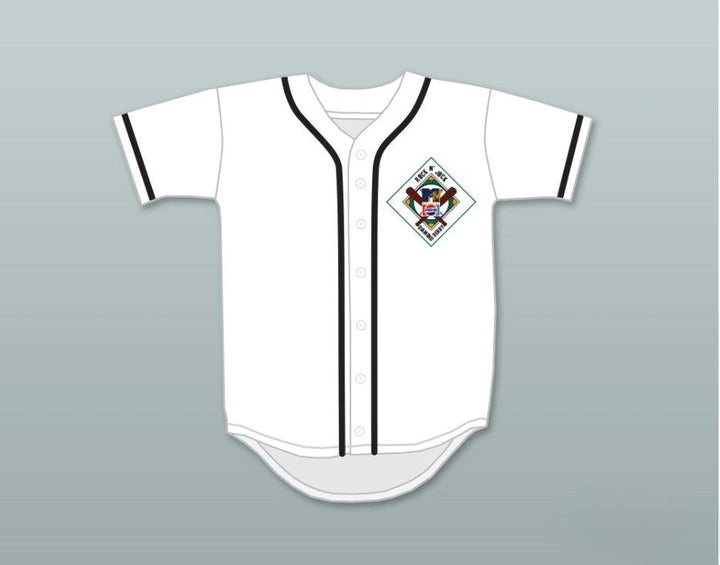 Personalizado Cualquier Nombre Número HOLLY ROBINSON 22 SALAMANDRAS CAMISETA DE BÉISBOL 1.ª ANUAL ROCK N' JOCK DIAMOND DERBY 1990 Cosido superior S-6XL