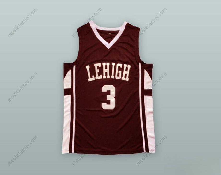 PERSONALIZA Cualquier Nombre Número CJ MCCOLLUM 3 LEHIGH MOUNTAIN CAMISETA BALONCESTO Marrón Cosido Tallas S-6XL
