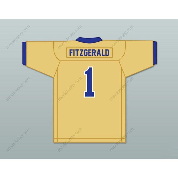 PERSONALIZADA Cualquier Nombre Número LARRY FITZGERALD 1 ACADEMY OF HOLY ANGELS STARS Camiseta de Fútbol Bordada Tallas S-6XL