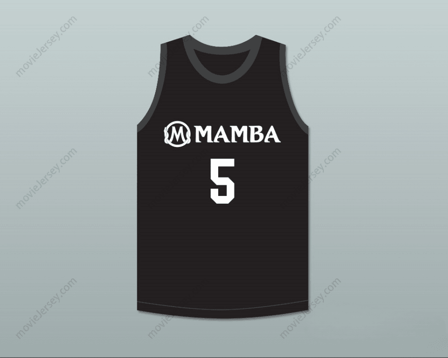 CUSTOM ANY Name Number ALYSSA ALTOBELLI 5 MAMBA BALLERS BLACK BASKETBALL JERSEY Top Stitched S-6XL