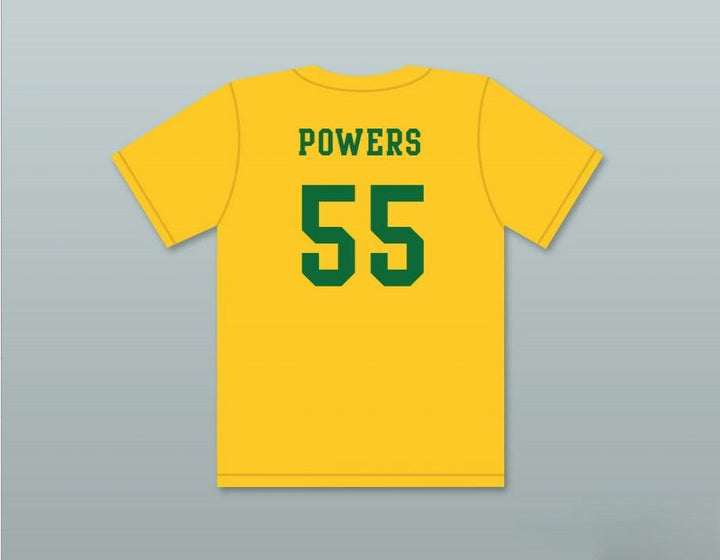 Camiseta de béisbol de práctica KENNY POWERS 55 CHARROS con cualquier nombre y número, EASTBOUND & DOWN, costuras superiores, tallas S-6XL