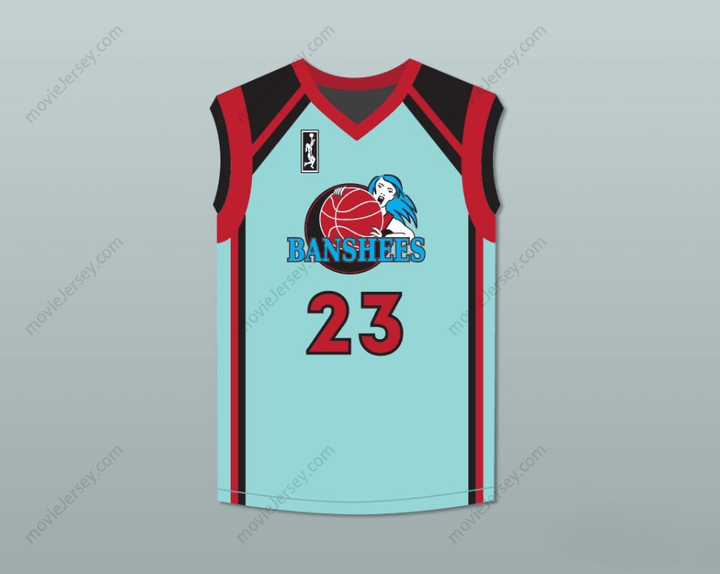 PERSONALIZAR Cualquier Nombre Número ANGIE COSSEY NATALIE KEMPER 23 CHARLOTTE BANSHEES CAMISETA DE BALONCESTO LOCAL CON PARCHE WUBA JUWANNA MANN Cosido a mano S-6XL