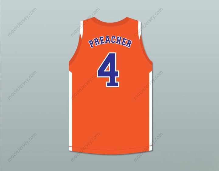 CAMISETA DE BALONCESTO PERSONALIZADA CON NOMBRE Y NÚMERO DE PREACHER 4 HARLEM BUCKETS UNCLE DREW, Cosida Tallas S-6XL