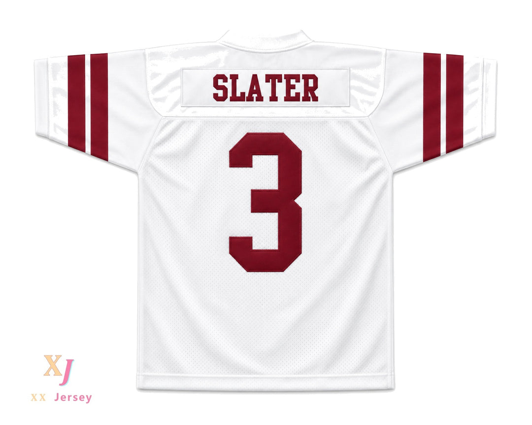 PERSONALIZADO Cualquier Nombre Número SALVADOS POR LA CAMPANA AC SLATER 3 BAYSIDE TIGERS Camiseta de Fútbol Bordada Tallas S-6XL
