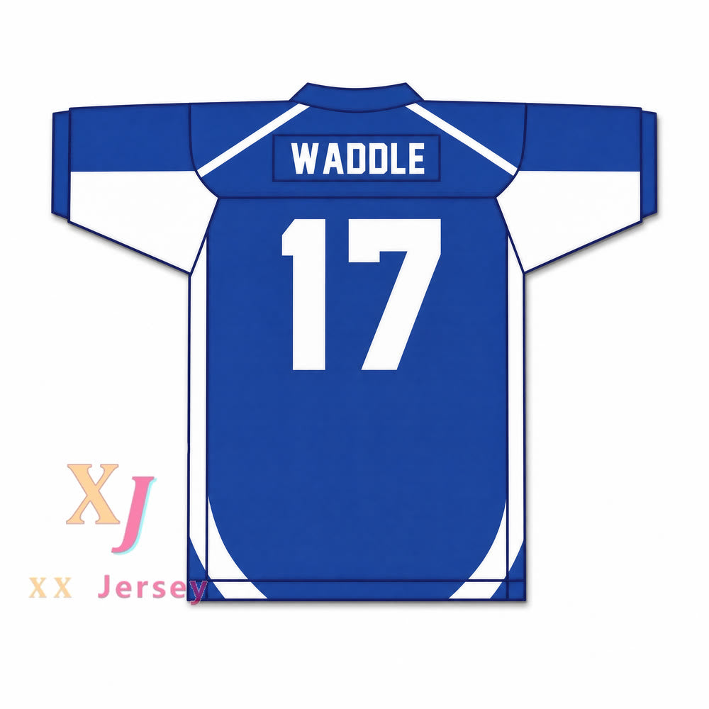 PERSONALIZA CUALQUIER Número CABALLEROS JAYLEN WADDLE 17 Episcopal High School Jersey de Fútbol Americano Bordado S-6XL