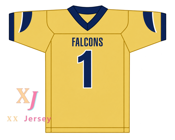 Custom Stefon Diggs 1 Our Lady of Good Counsel High School Falcons Football Jersey