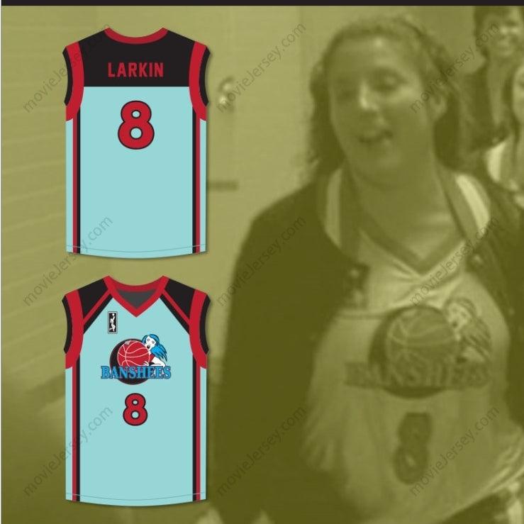 PERSONALIZA Cualquier Nombre Número LARKIN 8 CHARLOTTE BANSHEES CAMISETA DE BALONCESTO LOCAL CON PARCHE WUBA JUWANNA MANN Cosido de Primera Calidad S-6XL