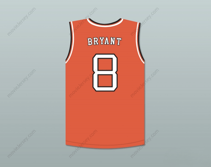 CUSTOM ANY Name Number  BRYANT 8 RUCKER PARK BASKETBALL JERSEY STITCH SEWN Top Stitched S-6XL