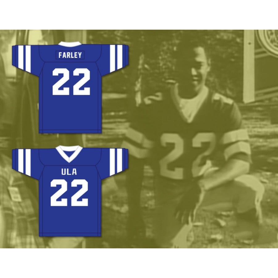 CUSTOM ANY Name Number HANK FARLEY 22 ULA UNIVERSITY OF LOS ANGELES FIGHTING PEACOCKS Football Jersey Top Stitched S-6XL