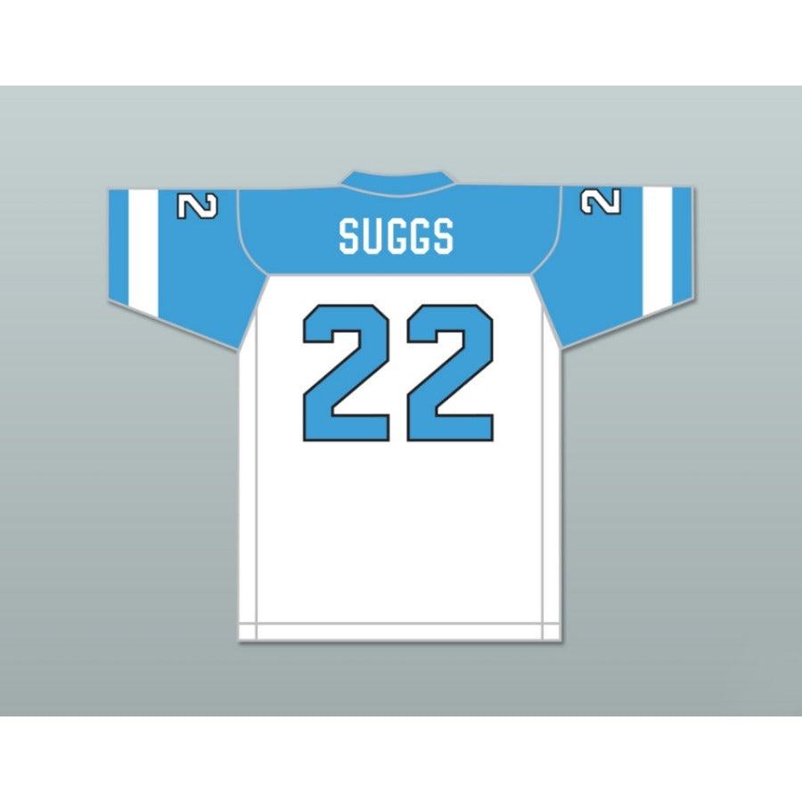 CAMISETA DE FÚTBOL PERSONALIZADA con Cualquier Nombre y Número RICKY SUGGS 22 ARLEN COUGARS DE INSTITUTO, Local, Parte Superior Bordada S-6XL
